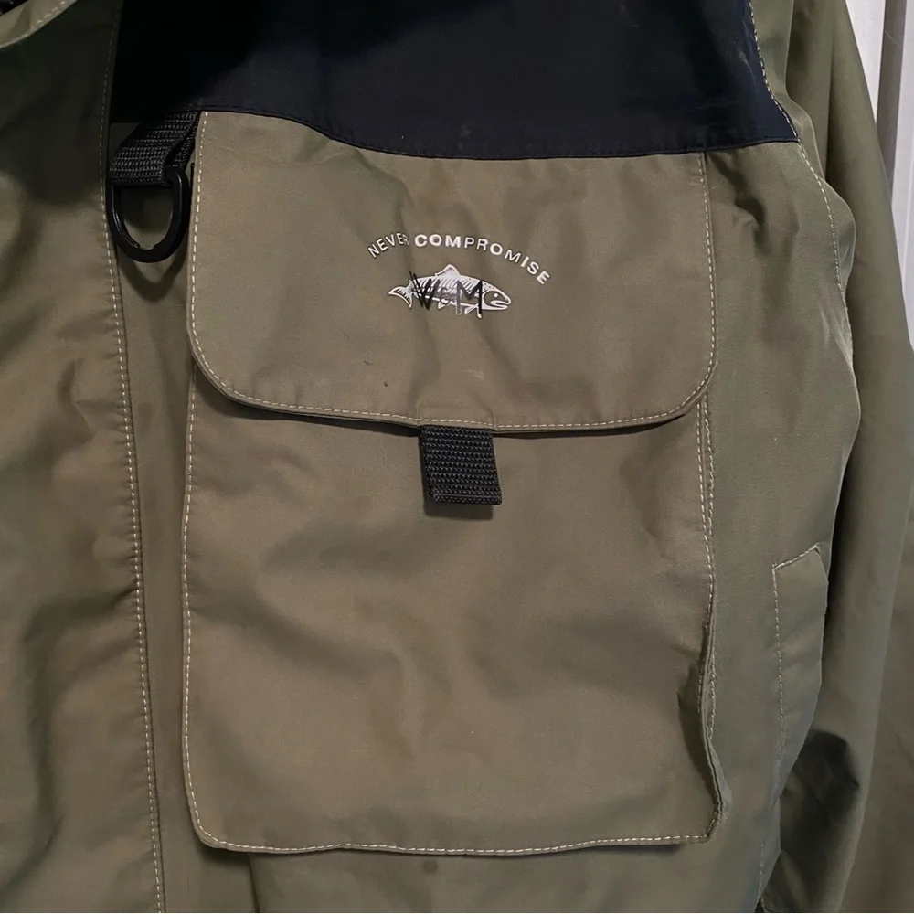 Wright & McGill Co big horn fishing/wading hooded jacket - Picture 9 of 11